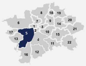 Lokace našeho vysokorychlostního internetu Praha 5